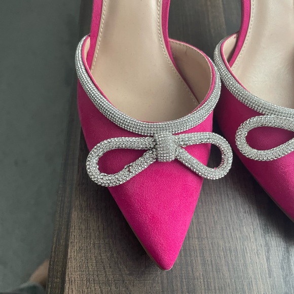 COPY - Pink embellished heels - Picture 4 of 5